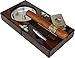 H&H The Compact Ash Tray with Cutter and Punch - 4.75