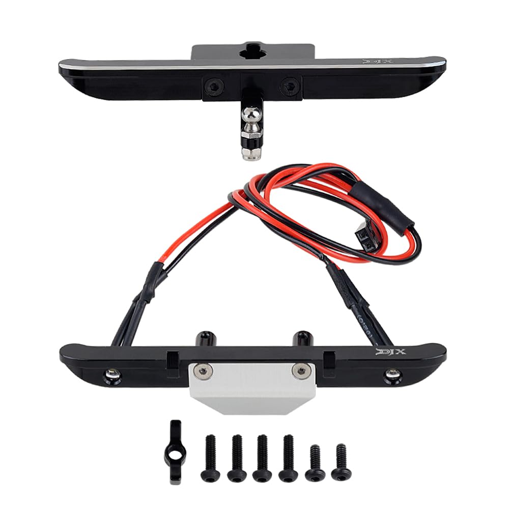 Pare-chocs Redcat Ascent-18 en aluminium CNC robuste avec éclairage LED intégré - 6