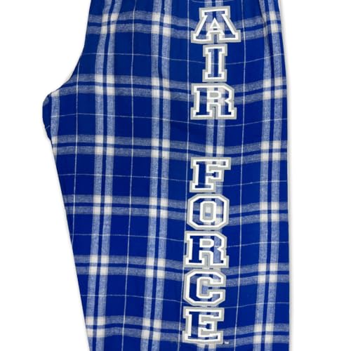 Armed Forces Gear Air Force Flannel Pants (Royal/Silver)4