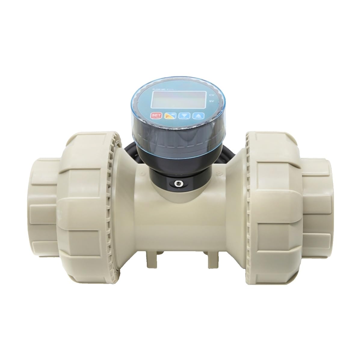 Débitmètre d'eau numérique 485 avec capteur de canalisation DN50 pour grands diamètres