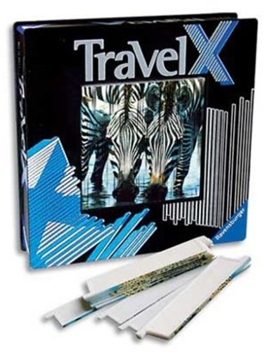 Preisvergleich Produktbild Ravensburger - Travel X - Tricky Line Streifenpuzzle, 50 Teile beidseitig bedruckt