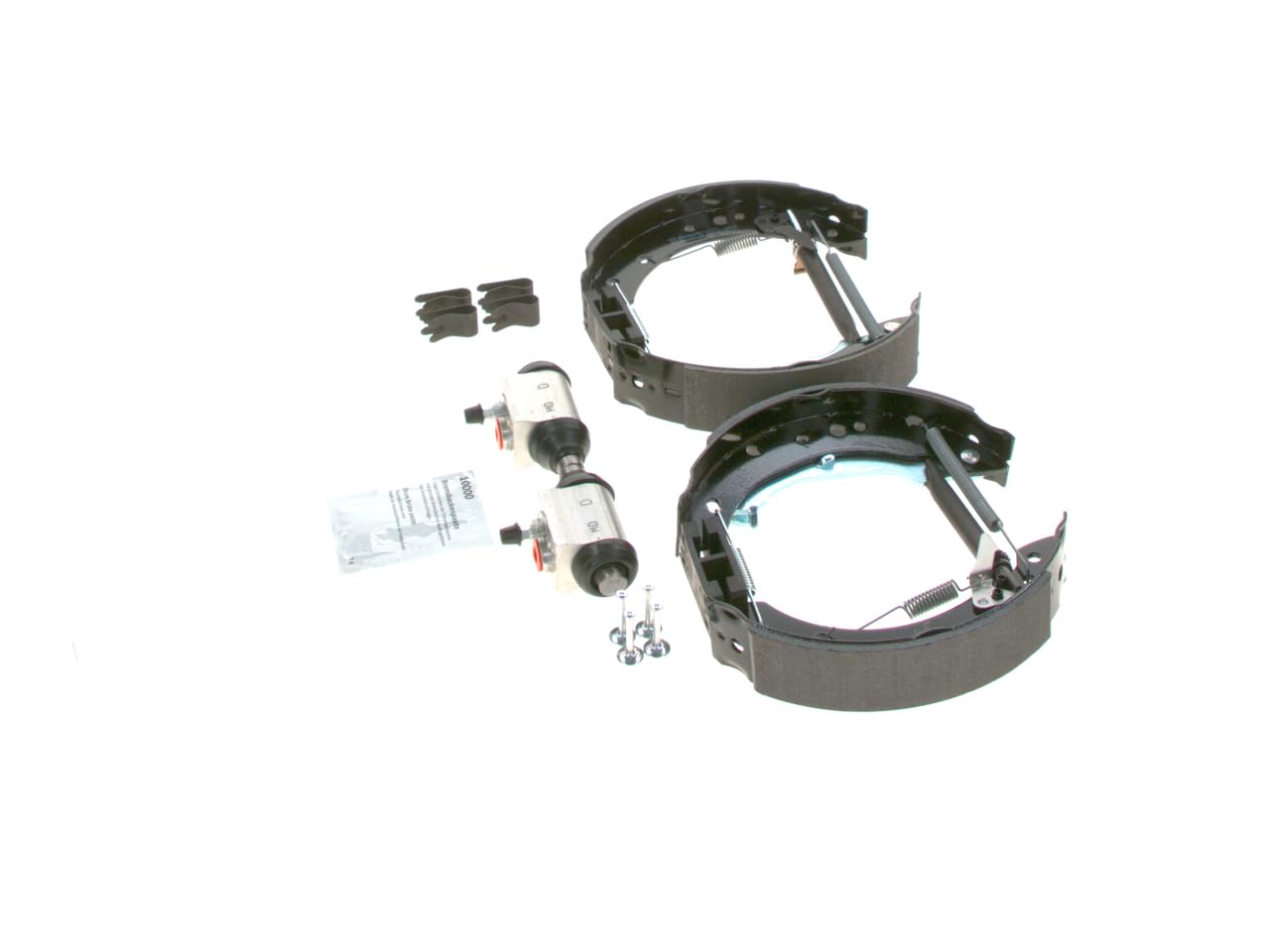 BOSCH Jeu de mâchoires de frein 0204114665 | Compatible avec: MITSUBISHI COLT VI