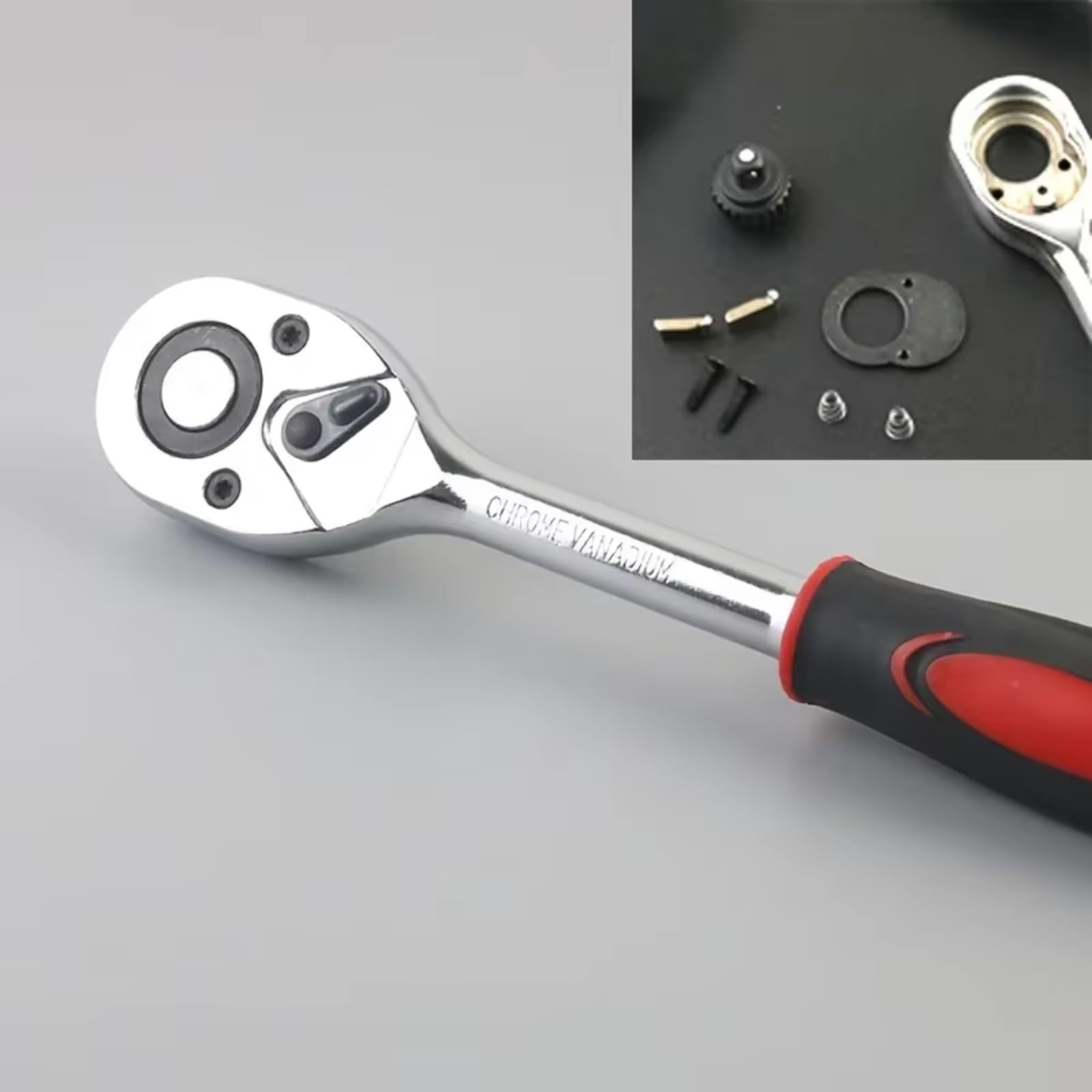 Kit d'outillage mécanique Kit D'outils De Réparation Voiture/vélo Clé Dynamométrique À Cliquet Jeu Douilles Pour Les Mécaniciens Automobiles Amateurs Bricolage 46 Pièces