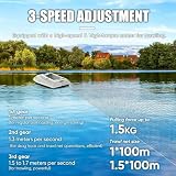 Xdlywuziq bateau amorceur GPS 500 m, silo 2 kg, double batterie photo 6
