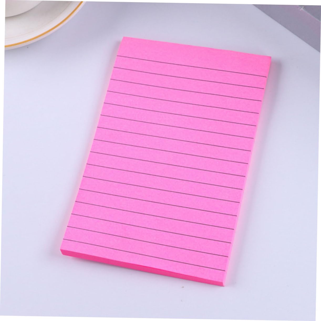 NUOBESTY 3 Ensembles Notes Autocollantes Horizontales Petites Notes Notes Onglets Collants Papeterie Pastel Stylo Notes Claires Pastilles Adhésives Multi-usages Papier 8 Pièces X 3