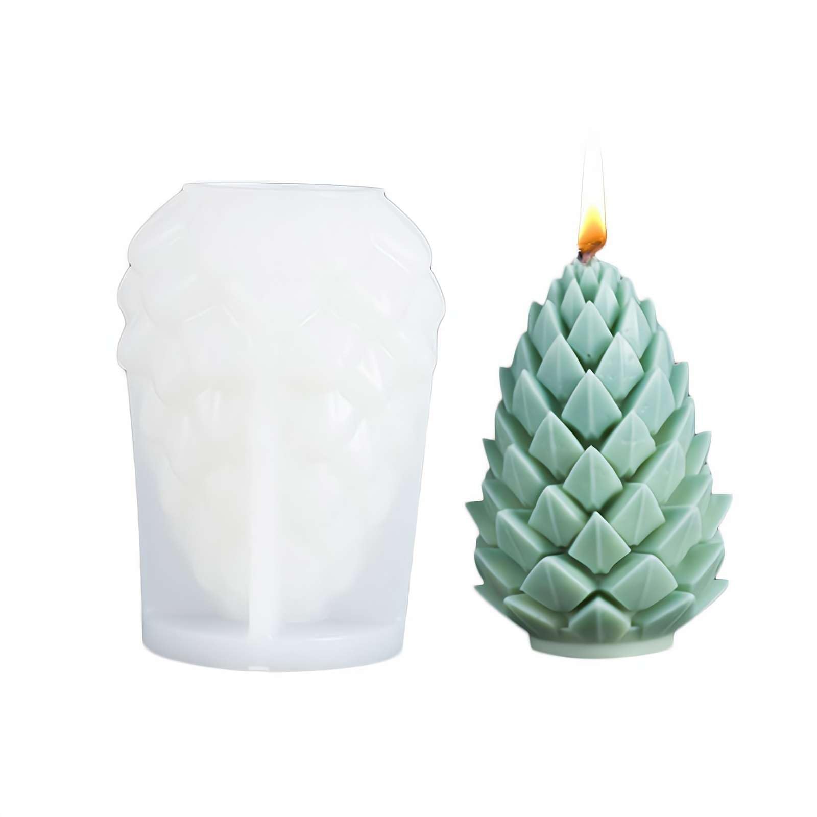 Moules Silicone Noël Forme Renne Et élan - Lot De 2, Pour Bougies 3D, Plâtre, DIY - 10