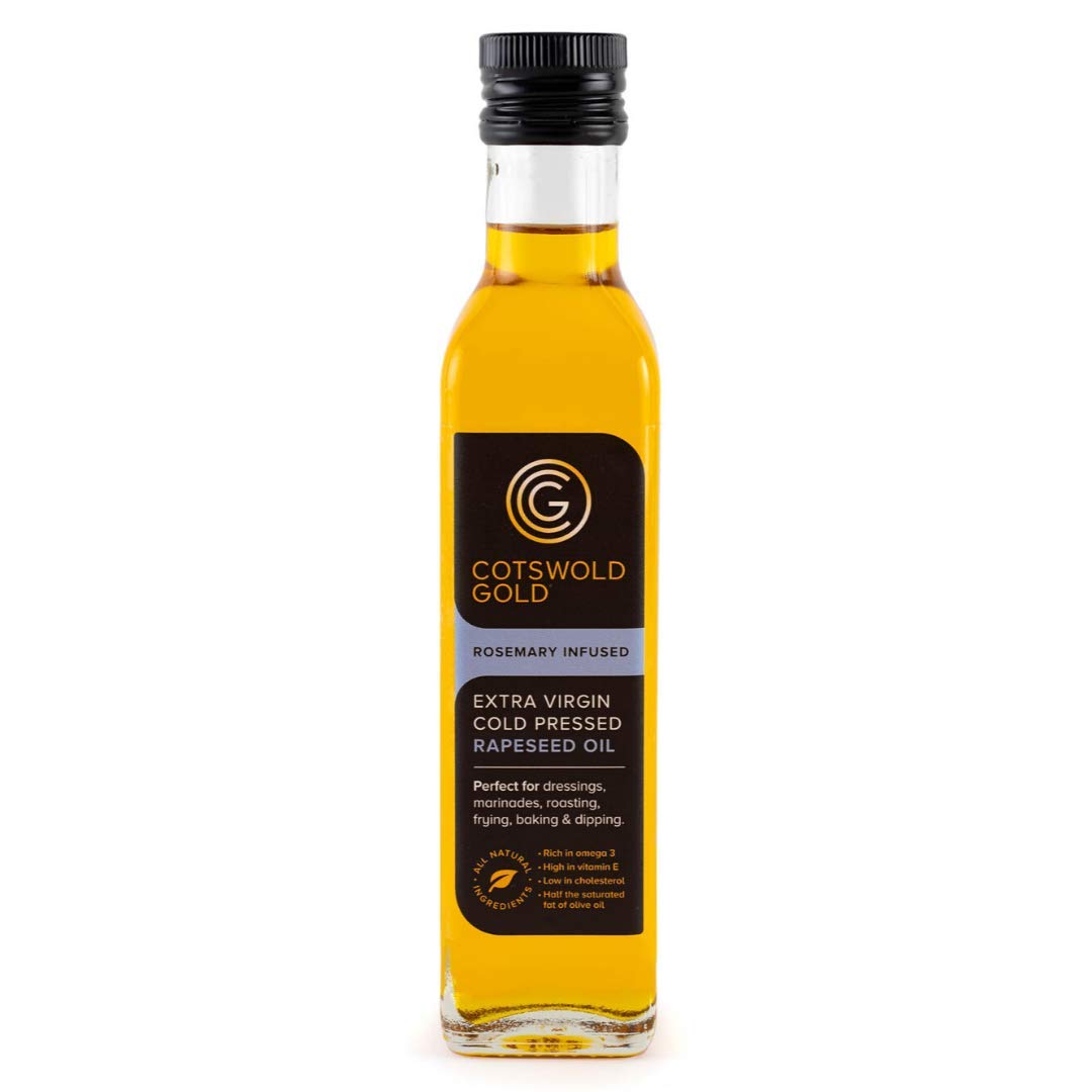 Cotswold Gold Rosemary Infused Rapeseed Oil 250 ml