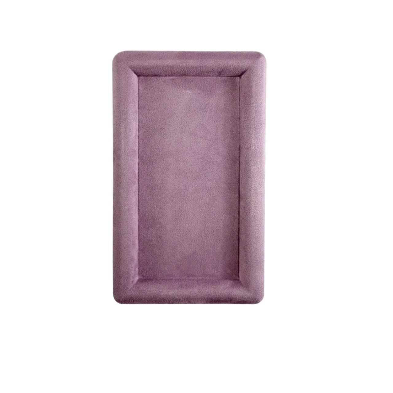 YGMNQAL Velvet Jewelry Tray Velvet Jewelry Display Tray, Flannelette Storage Box For Rings,Necklaces & Watches - For Jewelry Stores & Home Display