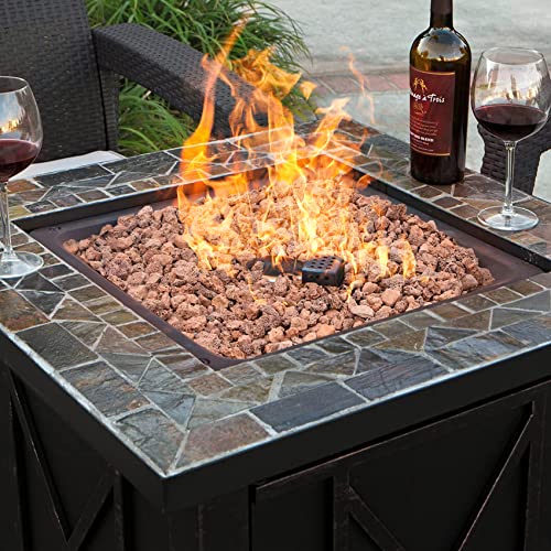 Image of Onlyfire 10Lbs Red Lava Rock for Fire Pit /Fireplace /Gas Grill /Landscaping