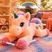 Imagen de Georgie Porgy Peluche de unicornio de terciopelo para niños