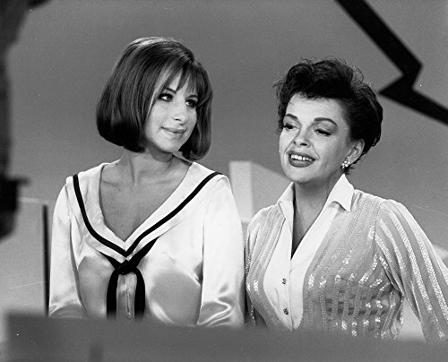 Television still featuring Barbra Streisand and Judy Garland Photo Print