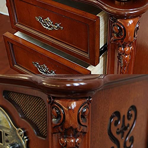 WSJTT vinyles Record Players Player Turntable Retro Vinyle Player Solide Gramophone en bois massif, haut-parleurs stéréo… - Les Beatles, Paul McCartney, John Lennon, RIngo Starr, George Harrison WSJTT vinyles Record Players Player Turntable Retro Vinyle Player Solide Gramophone en bois massif, haut-parleurs stéréo… – Image 7