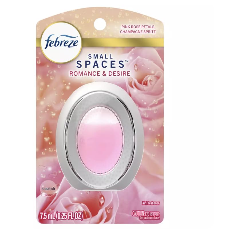 Febreze Small Spaces Air Freshener Romance Desire Pack of 2-0 25 fl oz Pink