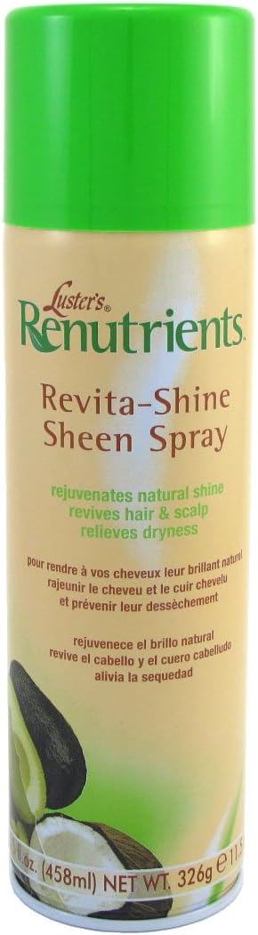 Lusters Renutrients Revita Shine Sheen Hair Spray, 14 Oz