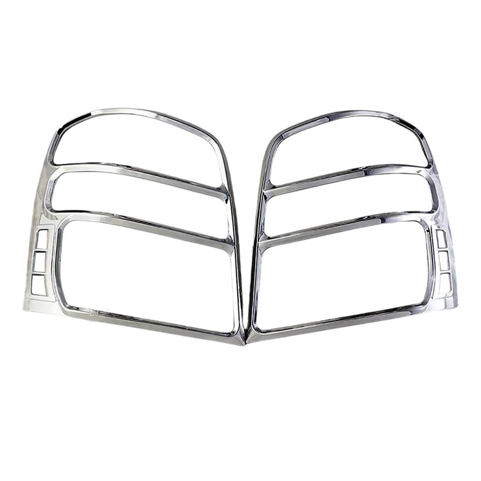 Cubierta de luz trasera de ABS cromado para Toyota Highlander 1998-2005 6