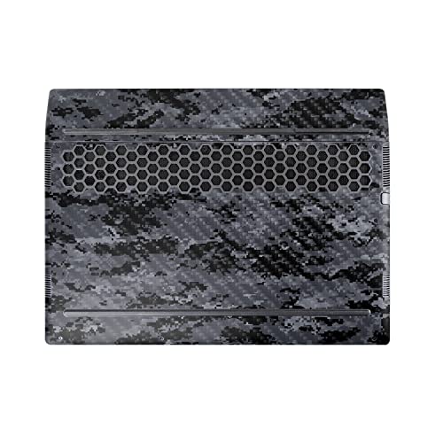 Image of MightySkins Carbon Fiber Skin Compatible with Alienware M17 R5 (2022) Full Wrap Kit - Digital Camo | Protective, Durable Textured Carbon Fiber Finish | Easy to Apply & Change Styles | Made in The USA