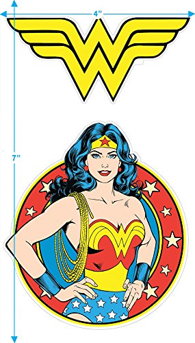 Popfunk Wonder Woman Original Logo Unisex Adult T-Shirt4