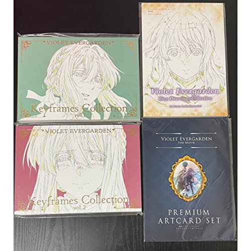 Amazon.co.jp: ヴァイオレットエヴァーガーデン 原画集 設定資料集 絵