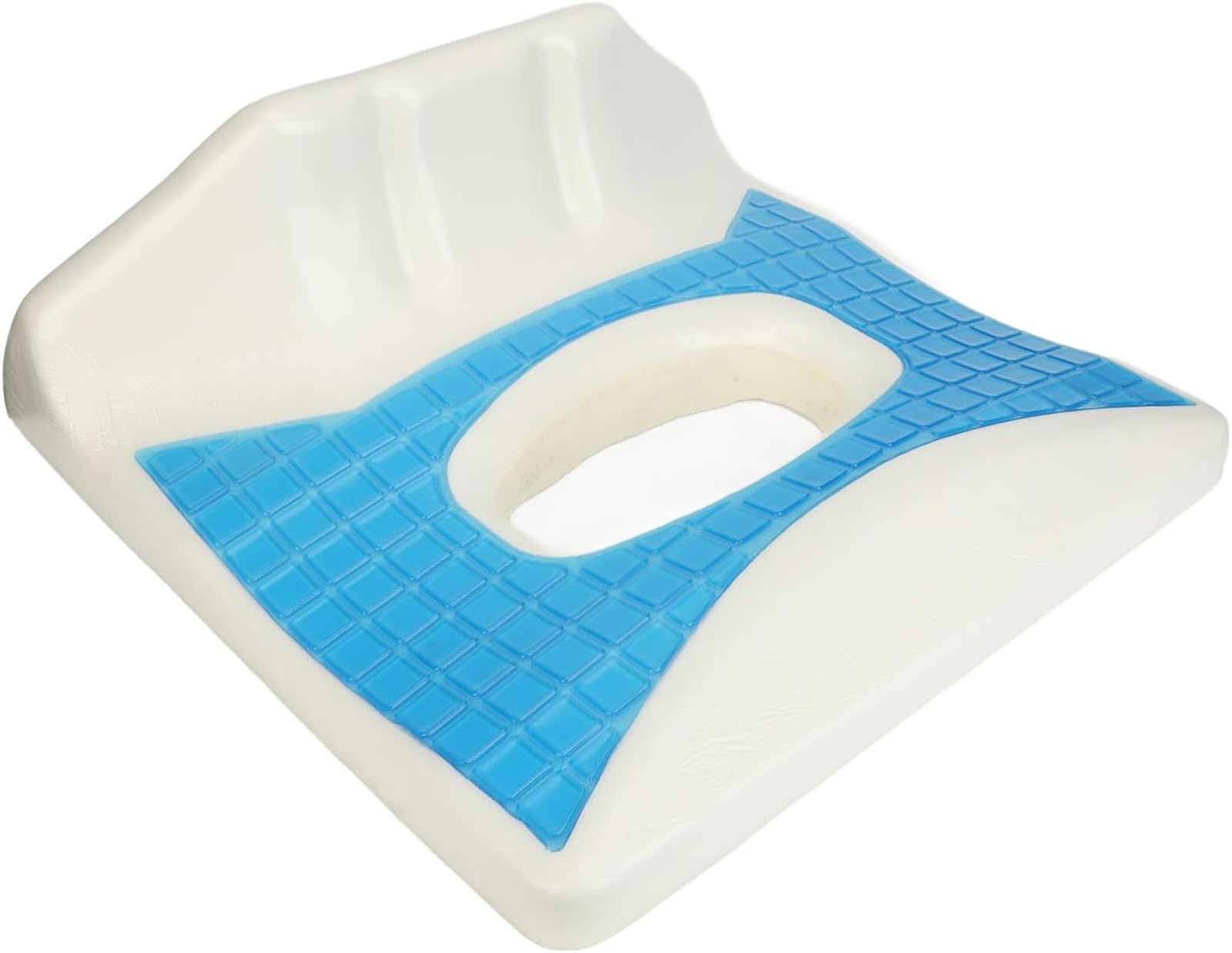 Cojín Antiescaras, Cojines De Espuma Viscoelástica para El Coxis, Diseño De Apertura Ovalada, para Ancianos, Postrados En Cama, Discapacitados