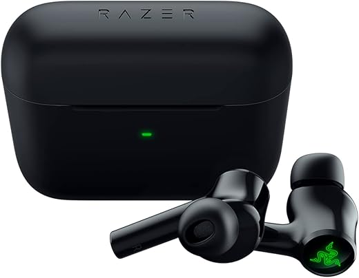 Razer Hammerhead Bluetooth Truly Wireless in Ear Earbuds with Mic (New 2021) – Black – Rz12-03820100-R3A1