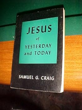 Hardcover Jesus of Yesterday and Today [Unknown] Book