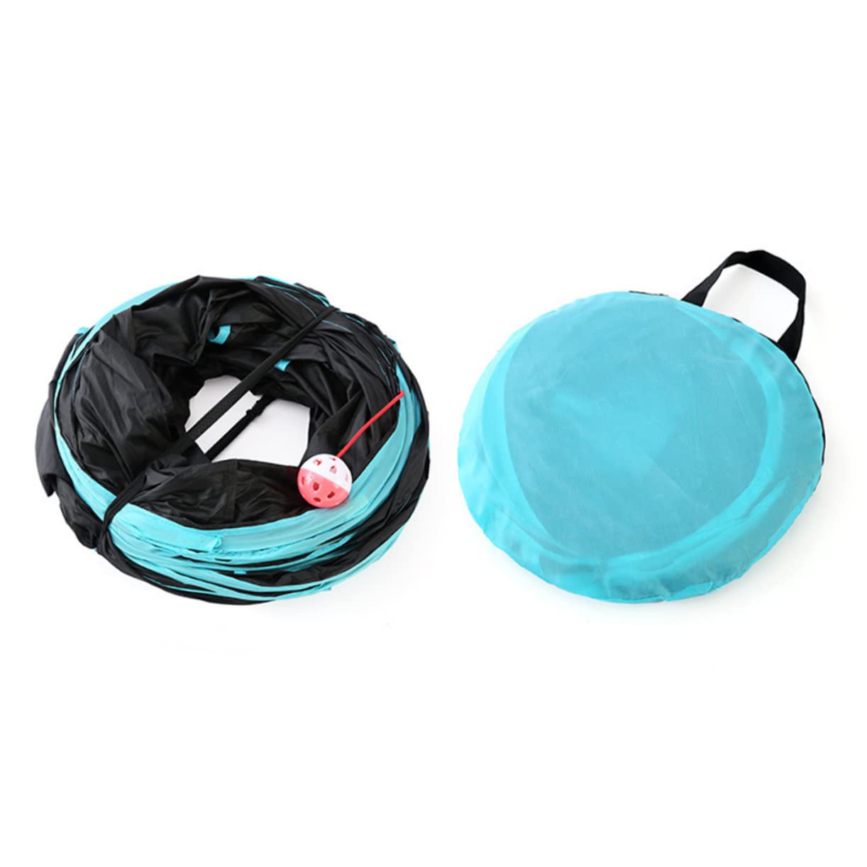Kisangel Tunnel De Pliable pour Chat Tunnel Interactif Crinkle Jouet pour Et Accessoire De pour Animaux