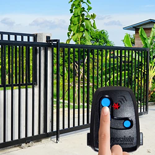 Kit 2 Controle Remoto TX 3C Peccinin Nice 433 Mhz Portão Eletrônico