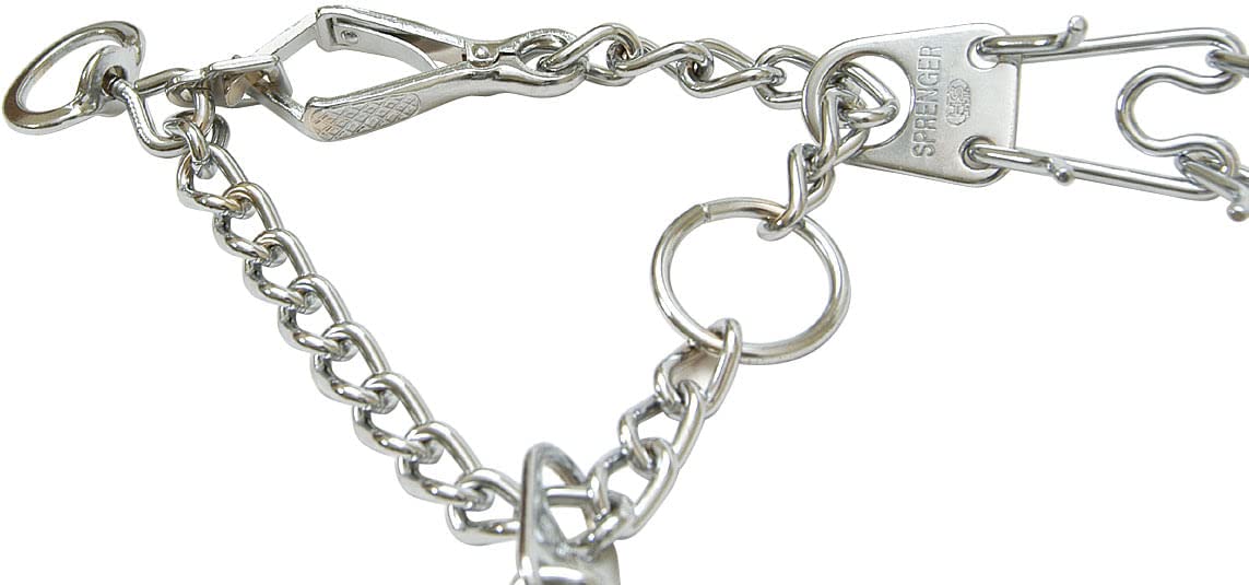 HERM SPRENGER PRONG COLLAR QUICK RELEASE, Size: EXTRA LARGE (Catalog Category: Dog:WALKING ACCESSORIES)