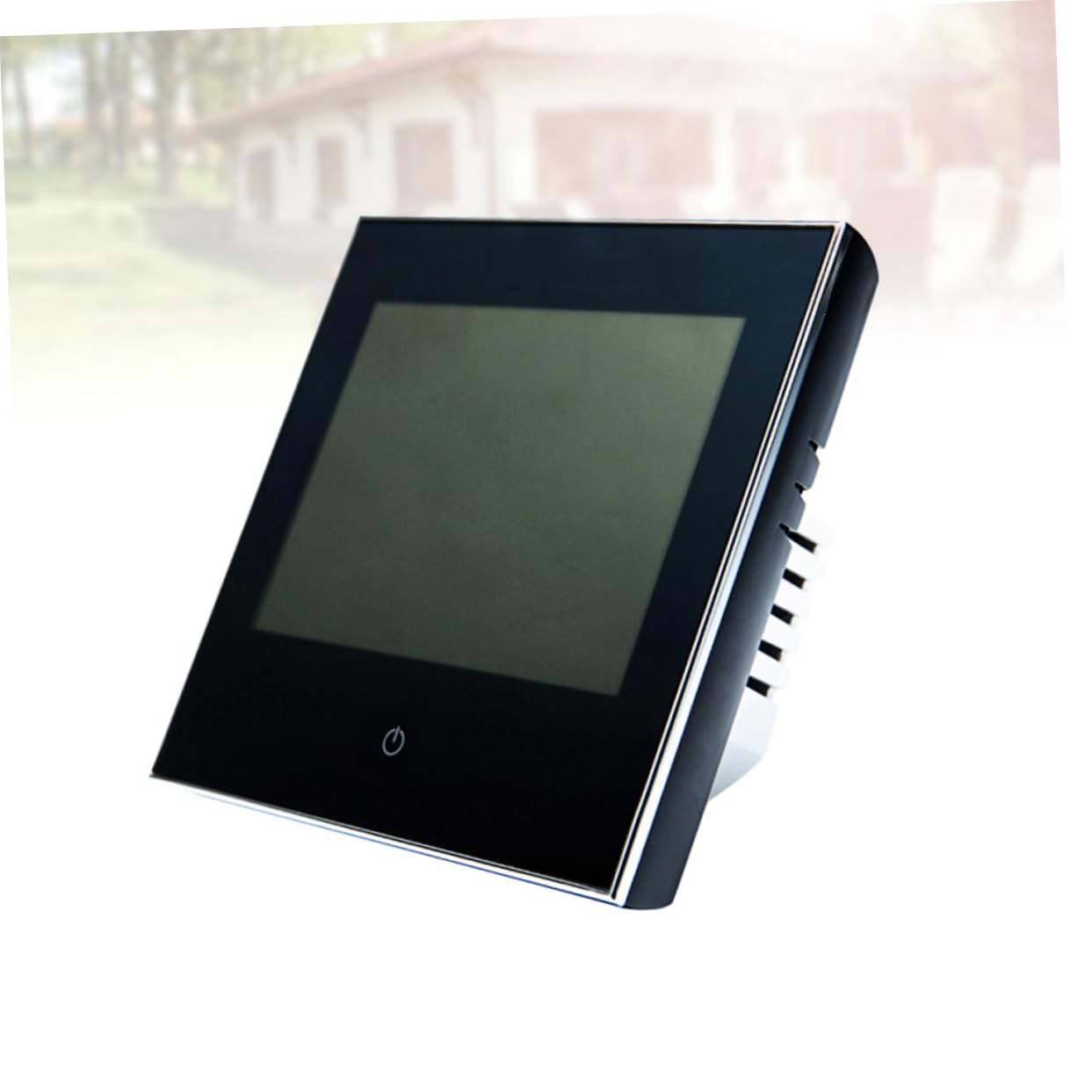 Lurrose Thermostat Programmable pour Chaudière Gaz Régulateur Température sans Fil avec Verrouillage Haute Efficacité Énergétique Interface Eau Noir Hebdomadaires