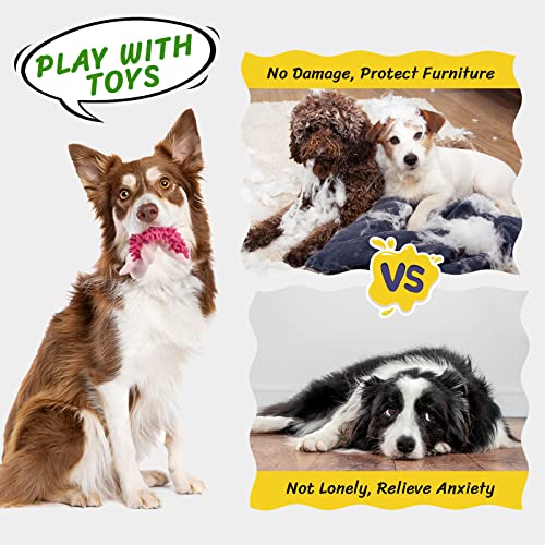 Pet Soft Dog Toys Squeaky - 6 Pack Cute Puppy Toys Plush Animals, No Stuffed Dog Chew Toys Durable Dog Toys Interactive Pet Gifts For Small, Medium And Large Dogs #TOP3