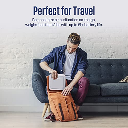 Westinghouse Portable Air Purifier For Office, Car, Rv, Tent | Battery Powered | Up To 65 Sf | Patented Ncco Technology | 3-Stage Medical-Grade Filtration | Smart Wi-Fi | Pet Dander, Dust, Wildfire Smoke, Odor, Pollen | Wh10P #TOP4