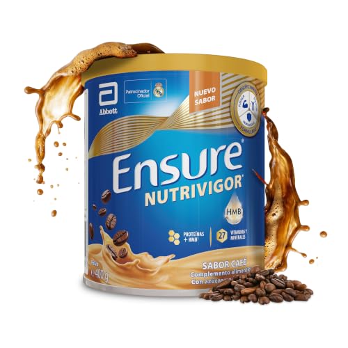 Ensure Nutrivigor Café 400 g, Nutrición para Adultos con proteínas