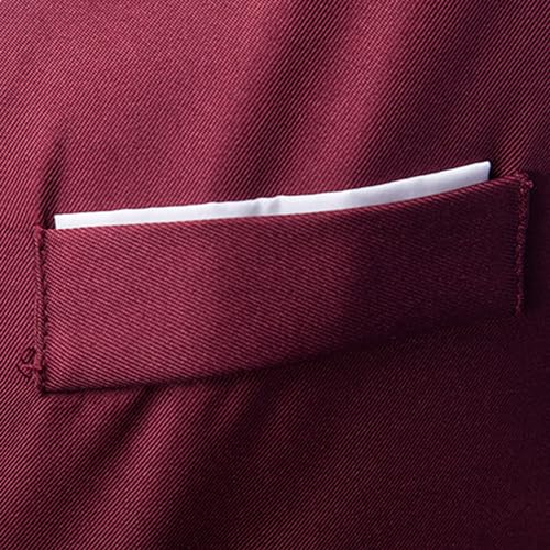 Maiyifu-GJ Men's Casual Business Suit Vest V-Neck Slim Fit Formal Dress Vests Solid Color Waistcoat for Suit or Tuxedo4