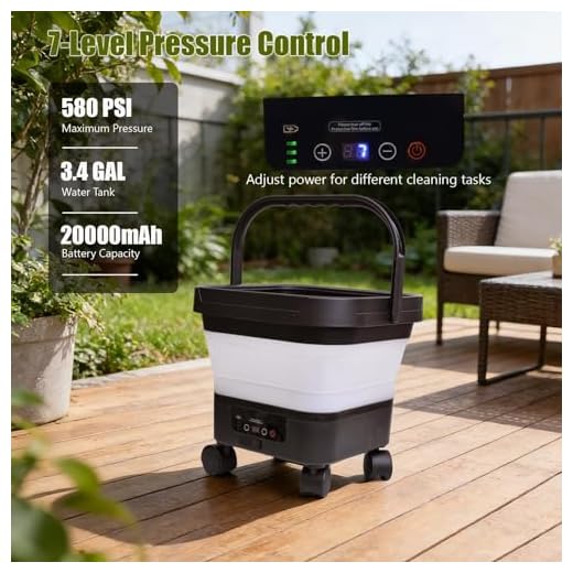 Portable Cordless Washer for Easy Cleaning