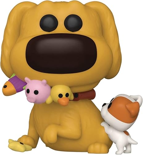 Miniatura 6 de Disney Pixar: Dug Days - Dug with Toys Funko Pop! Figura de vinilo (con funda protectora compatible con POP Box), multicolor, 3.75 pulgadas
