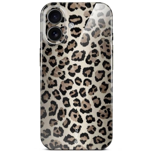 Coque iPhone 17 léopard imprimé animalier coque de protection fine pour téléphone portable
