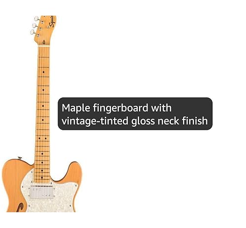 Amazon.com: Squier Classic Vibe 70s Thinline Telecaster Electric