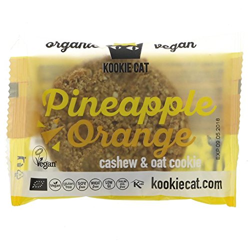 Kookie Cat | Pineapple & Orange Cookie | 12 x 50g