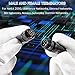 NMEA 2000 Male and Female Resistor Terminators for Garmin,Lowrance, Simrad, B&G, Navico Networks Nmea 2K Terminators Fits M12 5 Pin IP67 Waterproof