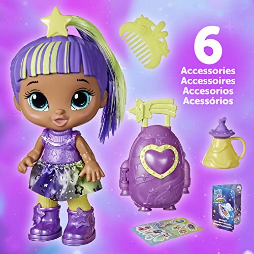 Muñeca Baby Alive Lovely Luna 8 pulgadas temática espacial miniatura 4