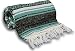YogaAccessories Traditional Mexican Yoga Blanket - Light Green
