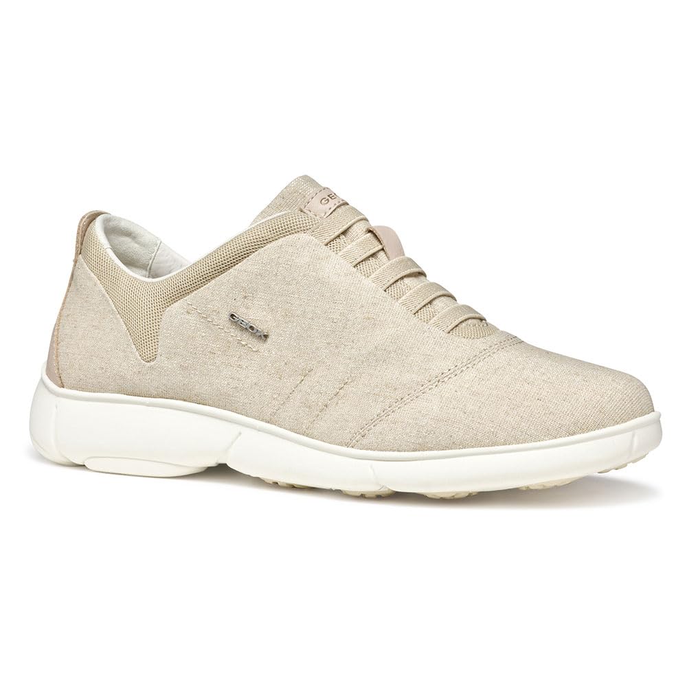 Geox Femme D Nebula 2.0 B Basket, Lt Taupe, 37 EU