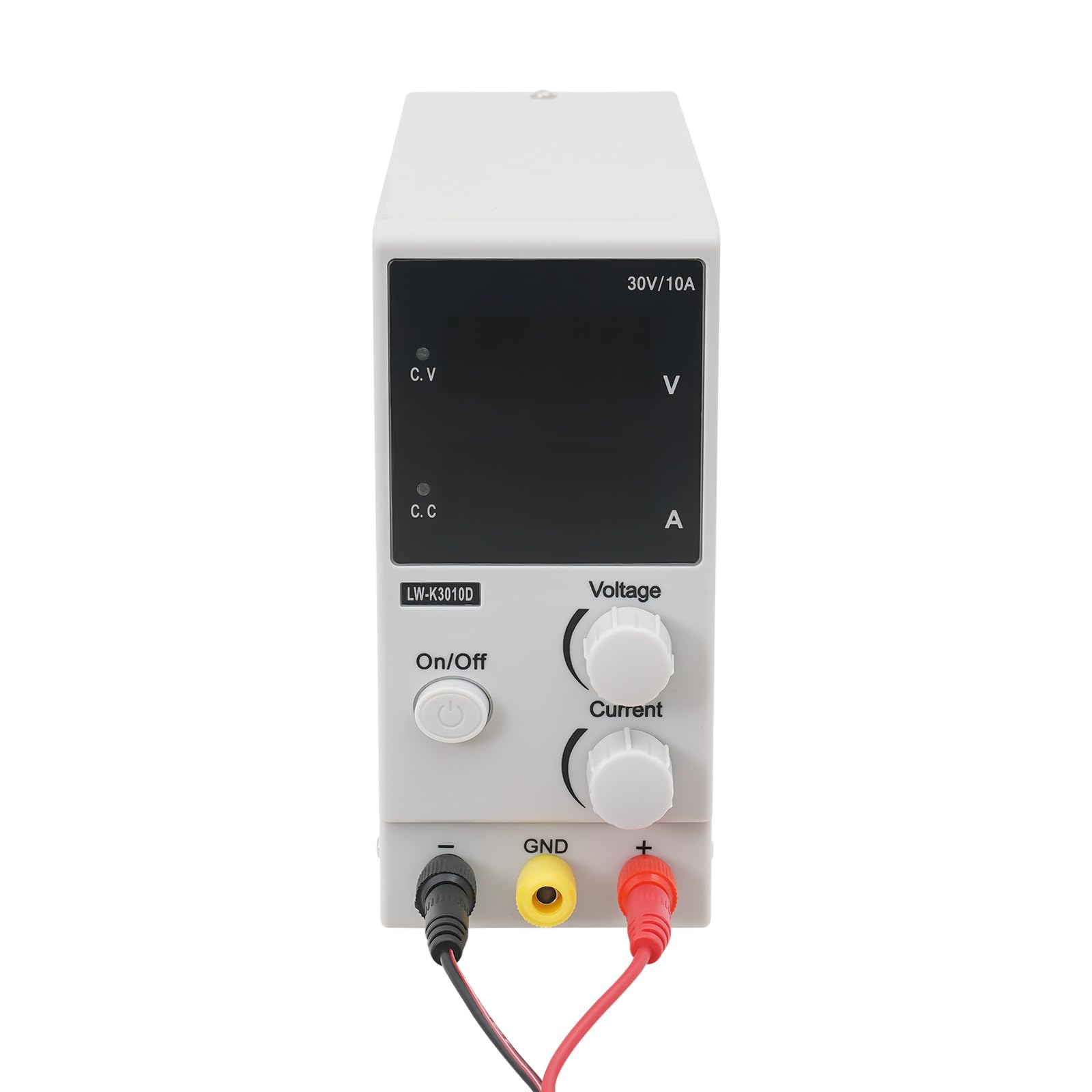 Zasilacz laboratoryjny, AC 220 V, regulowany zasilacz (0-30 V, 0-10 A) z 4-cyfrowym wyświetlaczem LED, podwójne odprowadzanie ciepła, może być stosowany w laboratoriach, fabrykach, szkołach
