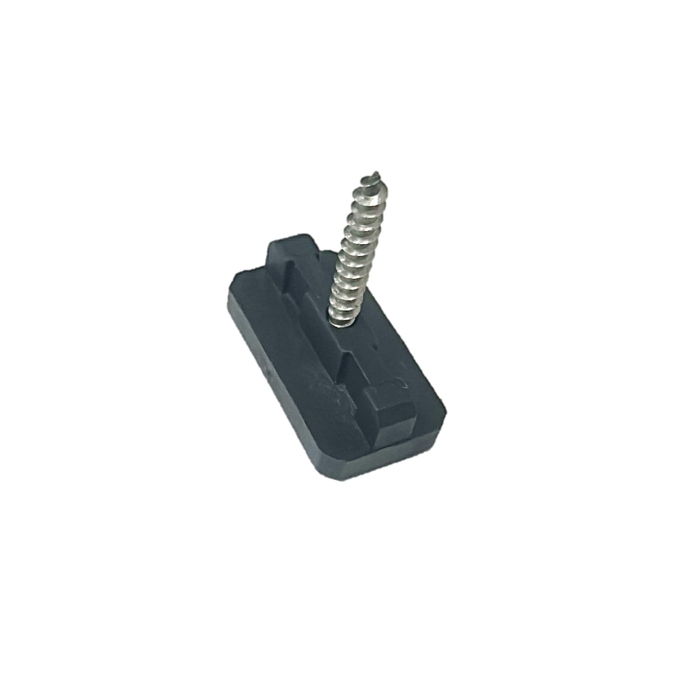 WPC Clips Befestigung Klammern Terrassendielen Montageclip 5mm Inkl. Schrauben + 20 Endclips kostenlos + 1 Bit (200)