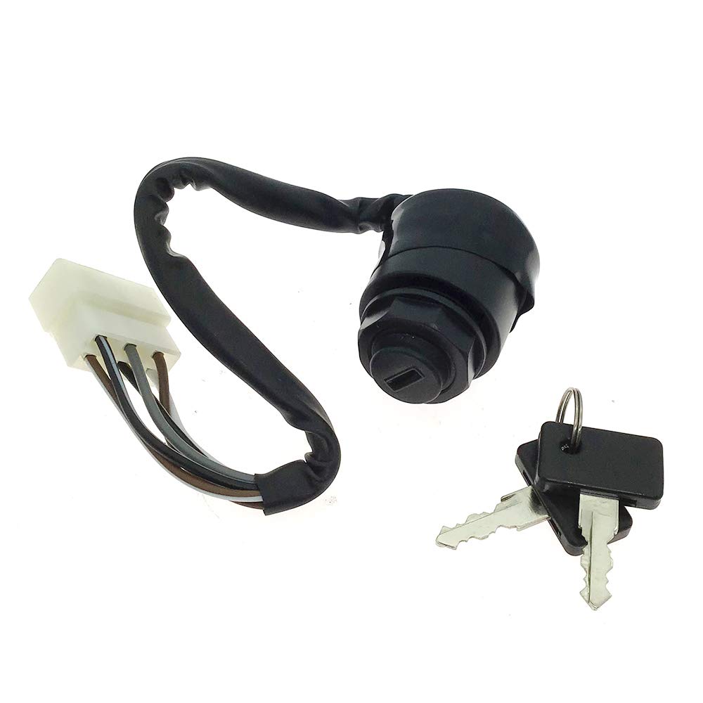 Ignition Switch for Kawasaki Mule 2010 2020 2030 2500 2510 2520 500 SX 4000 4010 600 610 Replace 27005-0011 27005-1146 27005-1191 W34