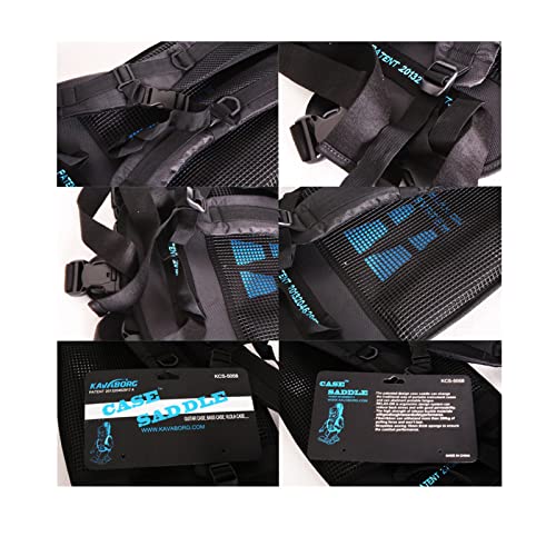 Image of Crossrock CRCS1 Case Saddle for Hard Guitar Case as backpack