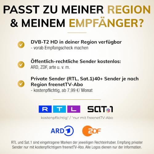 Oehlbach Scope Vision 5G DVB-T2 HD antena - digitalna sobna antena - aktivno DVB-T pojačalo - nasljednik našeg pobjednika testa - s 5G filtrom - bijelo