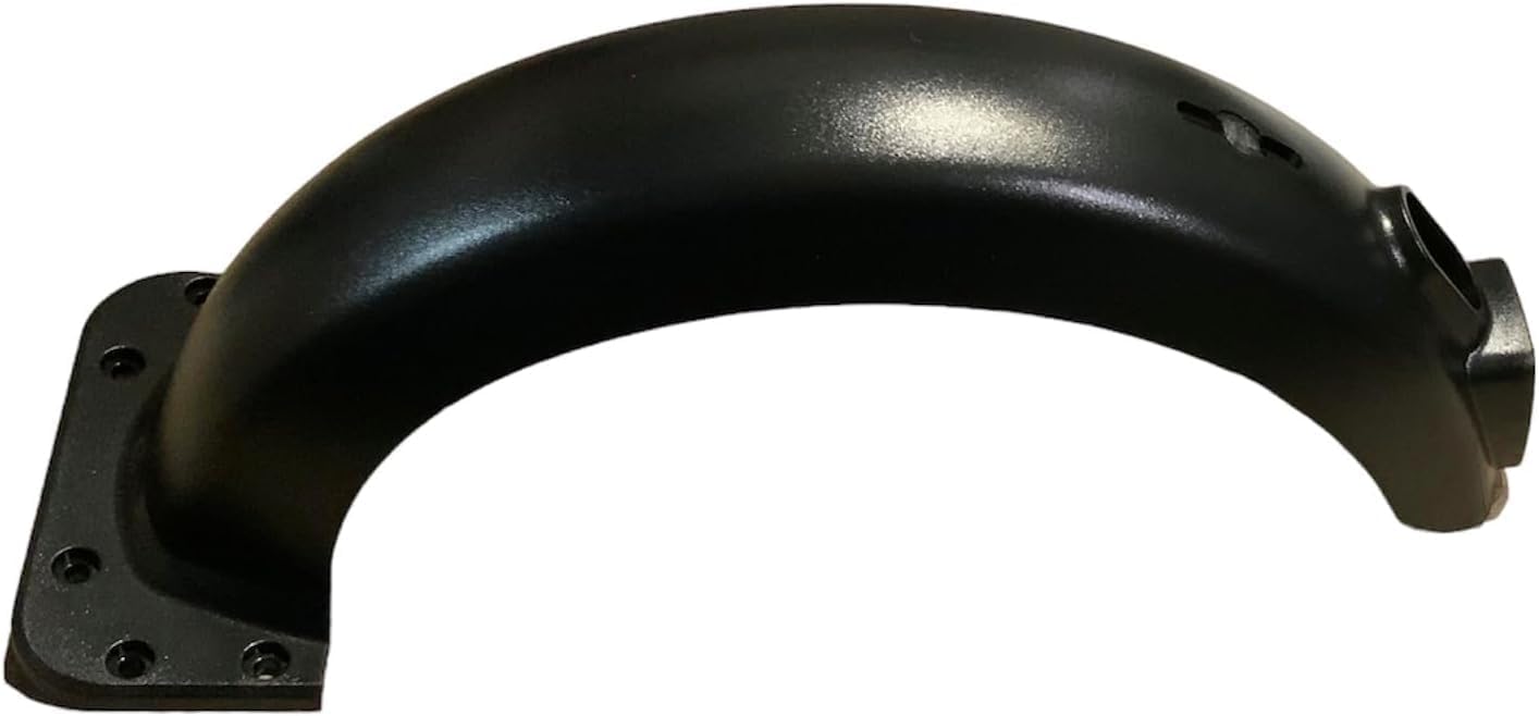 HUIOP Garde-Boue Arrière Pour Trottinette 8,5 Pouces - 4 Trous, ABS + PC, Accessoire Scooter Électrique