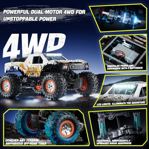 1:10 Amphibious RC Monster Truck