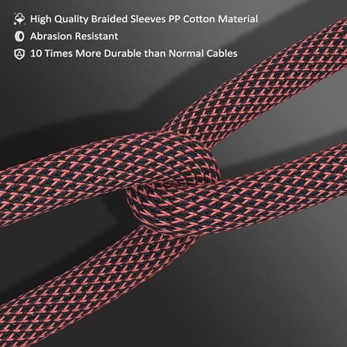 Câble de haut-parleur HiFi banane blindé anti-interférence 2m